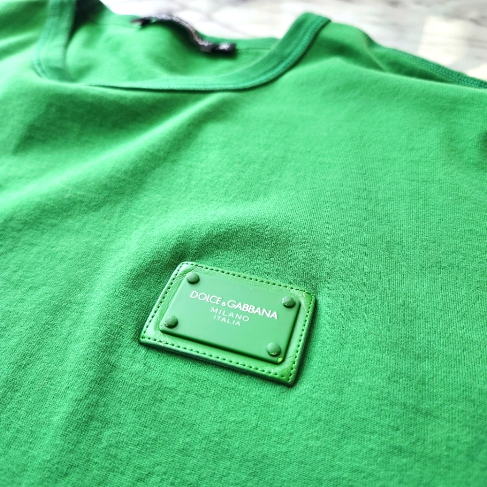 Size 58 Green Dolce & Gabbana  Tee Shirt